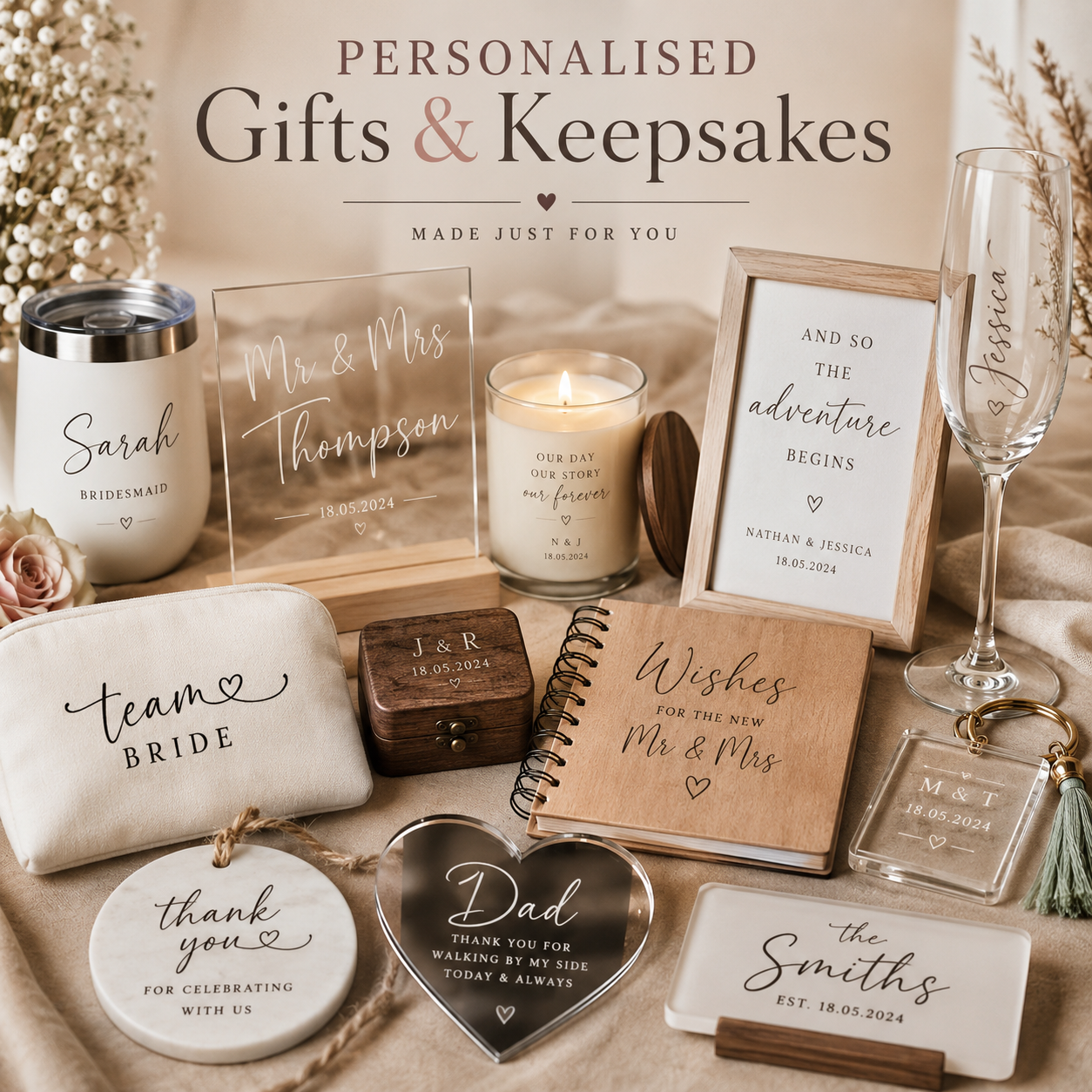 Personalised Gifts & Keepsakes