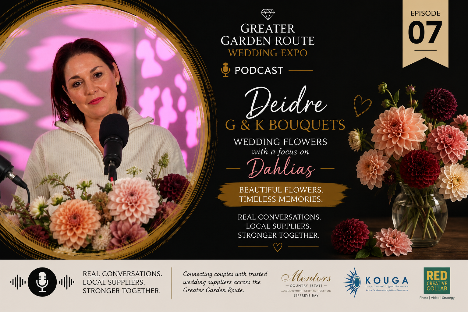 Deidre | G & K Bouquets | Wedding Flowers, Dahlias & Timeless Floral Design